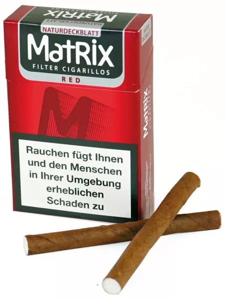 MATRIX Rot NEW ECO Zigarillo 170 Stk 25�