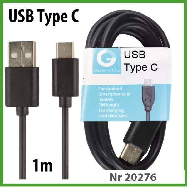 TekMee USB Type C Kabel 1m