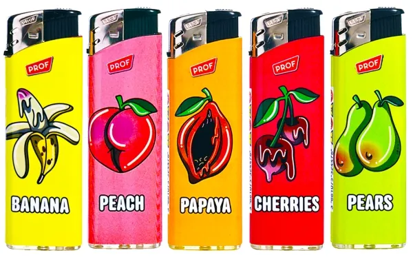 Elektronikfeuerzeug Sexy Fruits