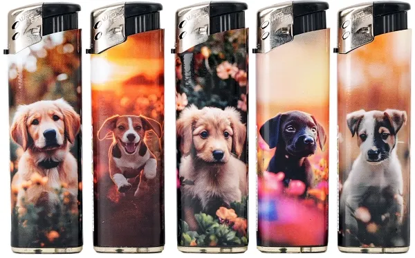 Elektronikfeuerzeug Hunde