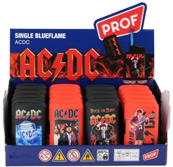 Feuerzeuge JET ACDC Lizenz VE 20