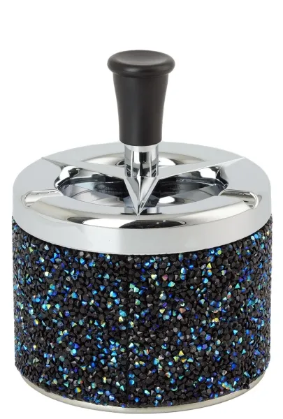 Ascher Glitter Nachtschwarz