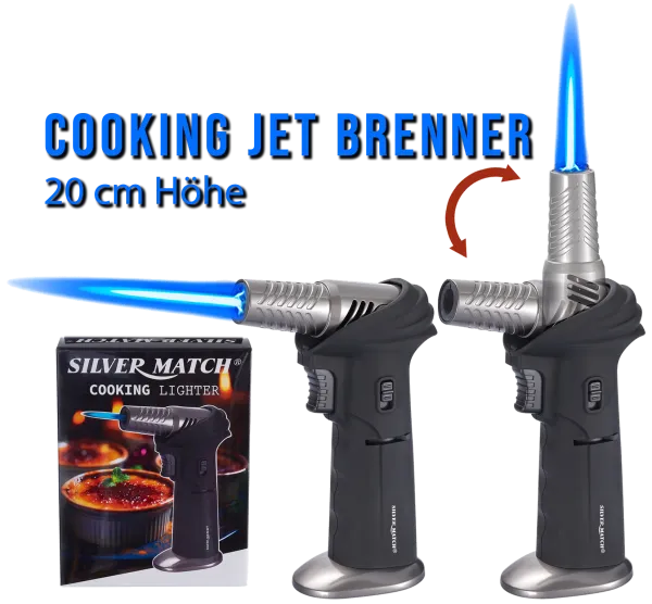 Creme Brullee Brenner Rotationskopf