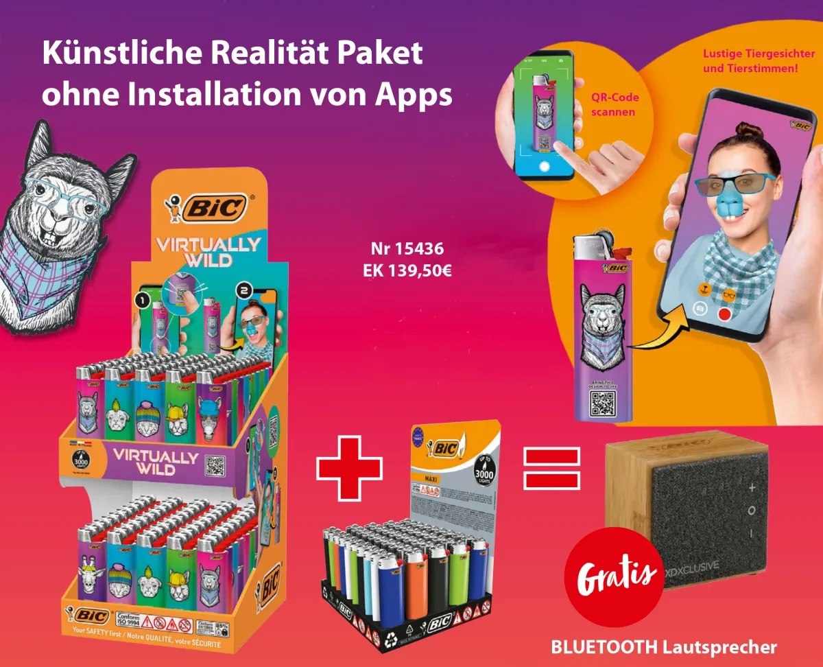 BIC K�nstliche Realit�t Paket PREISVORTEIL