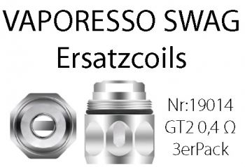 VAPORESSO SWAG Coil GT2 0,4 Ohm