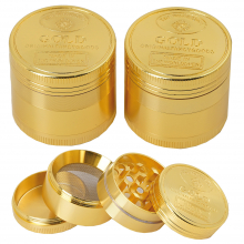 Grinder Metall 4-teilig GOLD 40mm